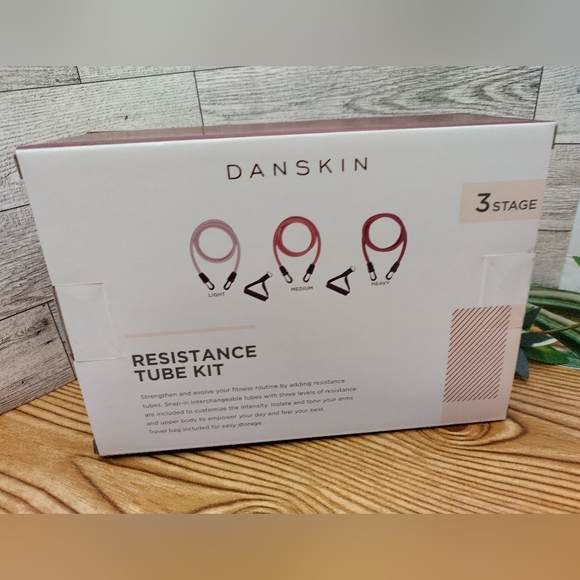 Danskin 3 Stage Resistance Tubes Light, Medium,Heavy Tubes - Picture 5 of 5